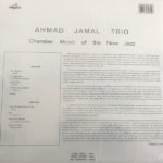 AHMAD JAMAL TRIO – CHAMBER MUSIC OF THE NEW JAZZ arka