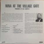 NINA SIMONE – AT THE VILLAGE GATE arka