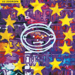 U2 – ZOOROPA blue on