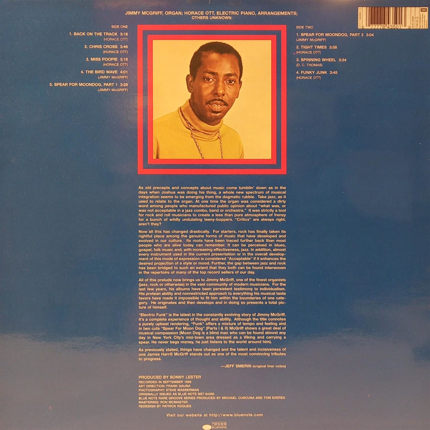 JIMMY MCGRIFF – ELECTRIC FUNK ARKA