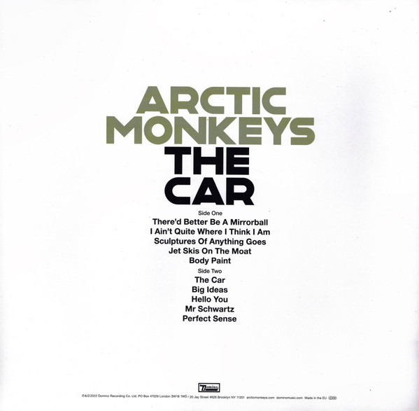 ARCTIC MONKEYS – THE CAR ARKA
