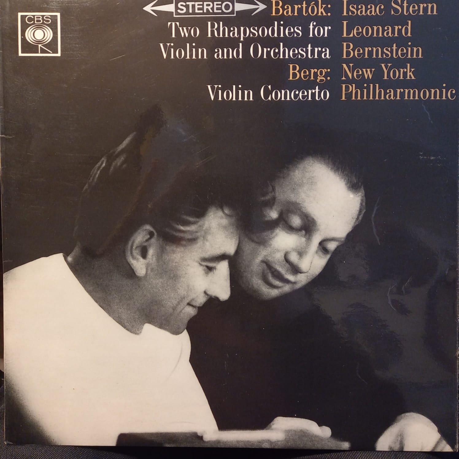 BARTOK.BERG.ISAAC STERN.BERNSTEIN – TWO RHAPSODIES FOR VIOLIN AND ON