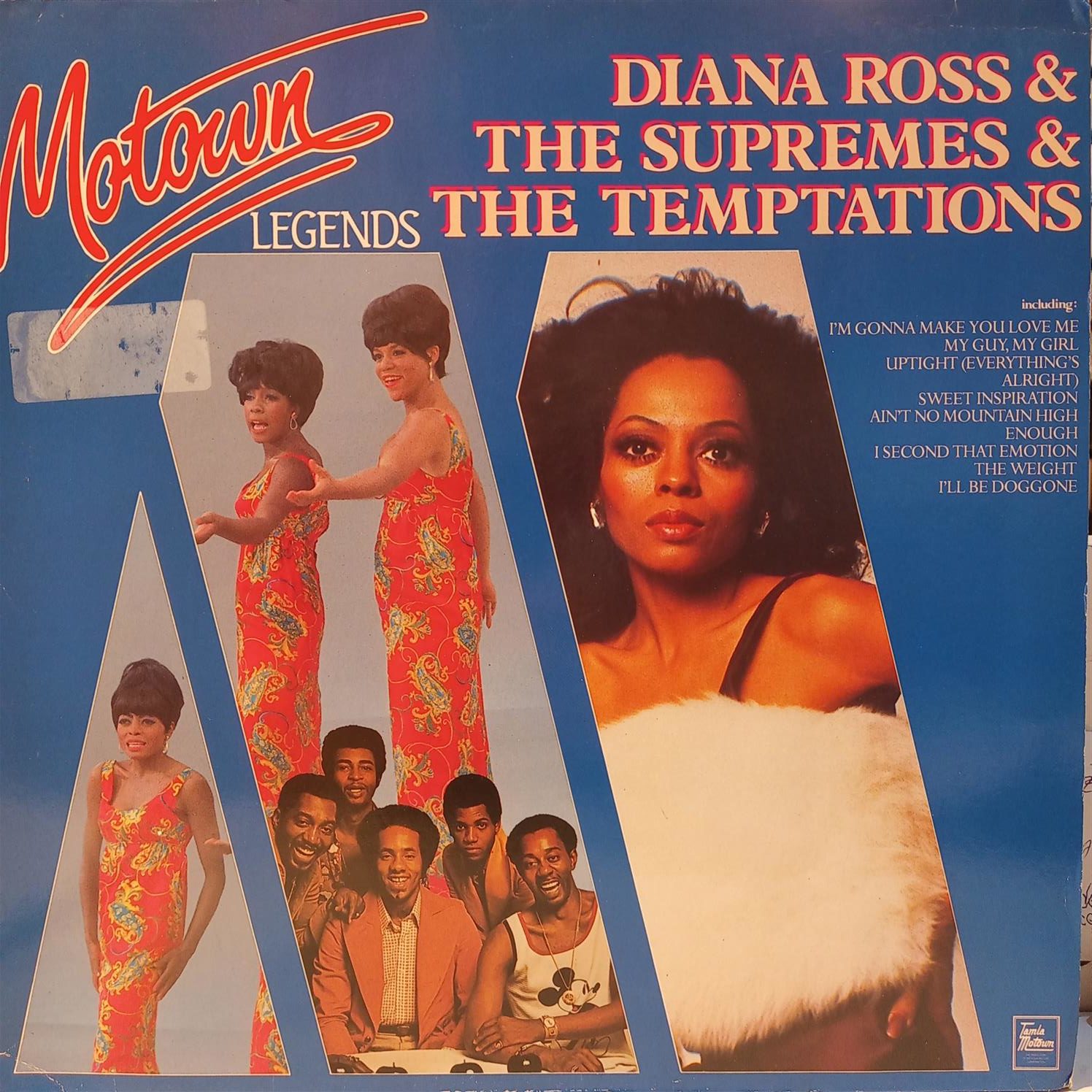 DIANA ROSS – THE SUPREMES – THE TEMPTATIONS – MOTOWN LEGENDS ON