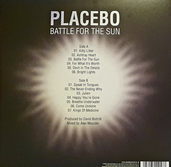 PLACEBO – BATTLE FOR THE SUN ARKA