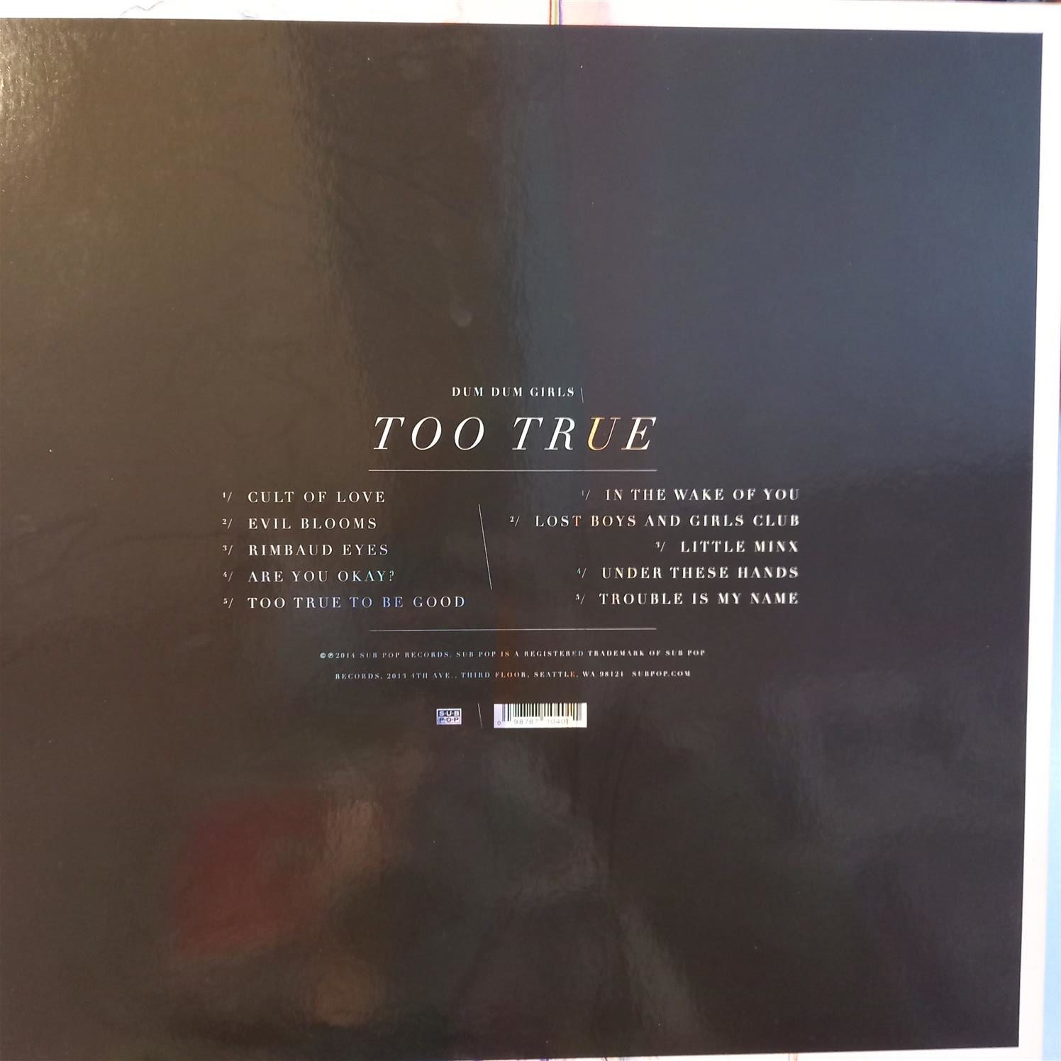 DUM DUM GIRLS – TOO TRUE ARKA
