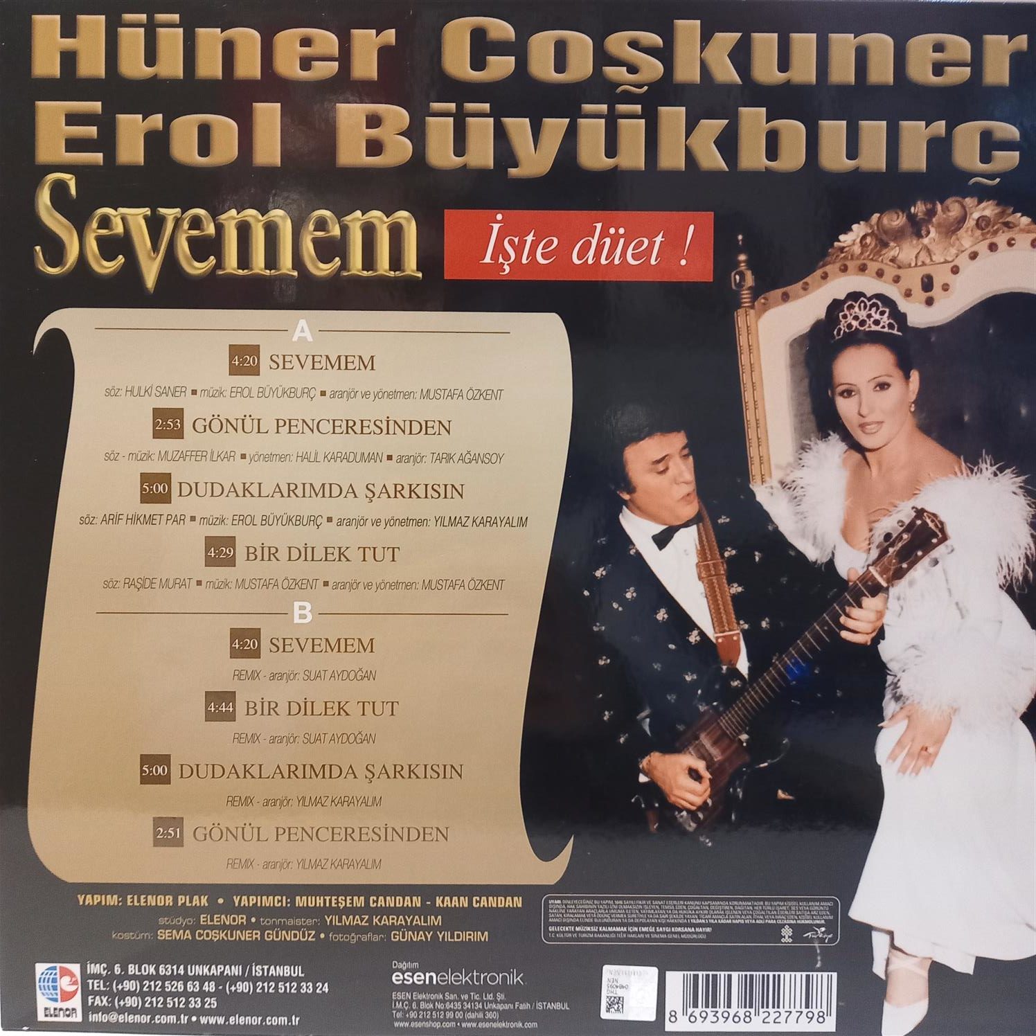 HÜNER COŞKUNER – EROL BÜYÜKBURÇ – SEVEMEM ARKA