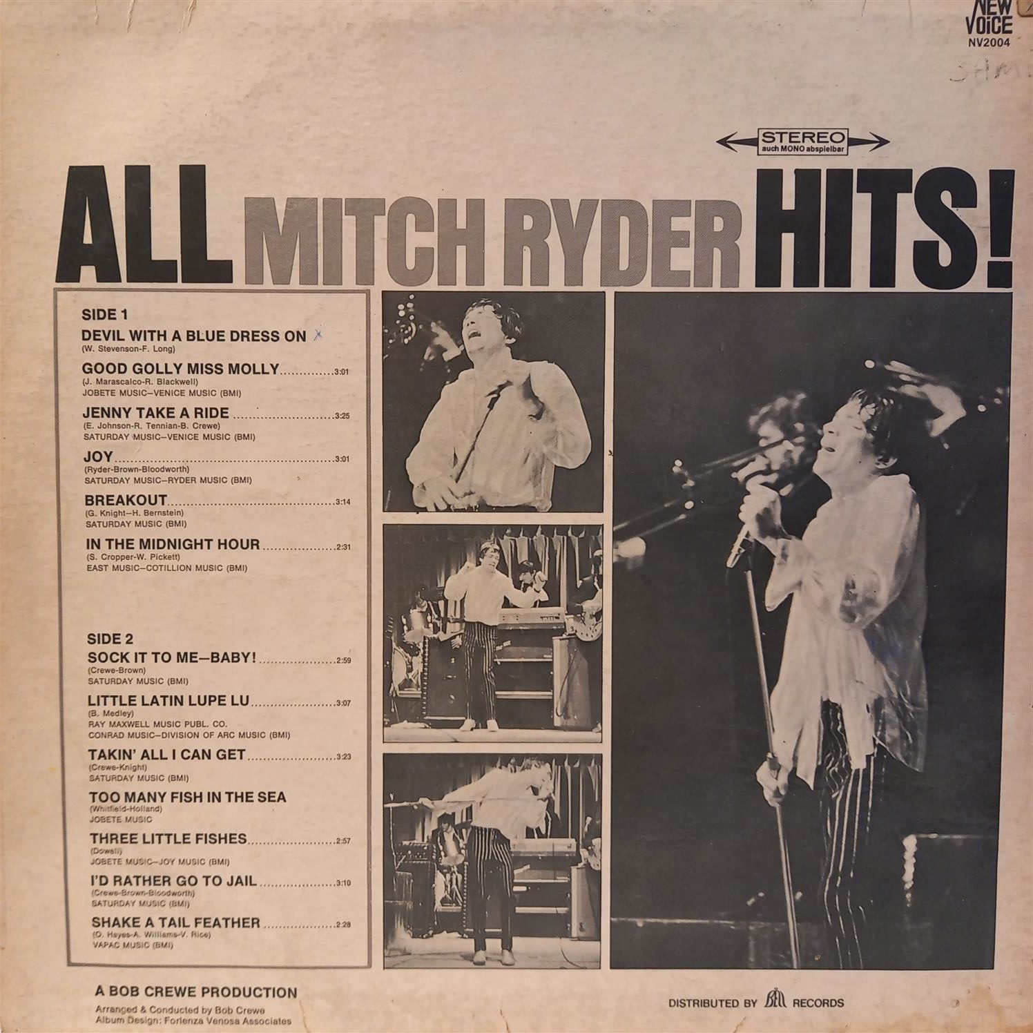 MITCH RYDERS – ALL MITCH RYDERS HITS! ARKA