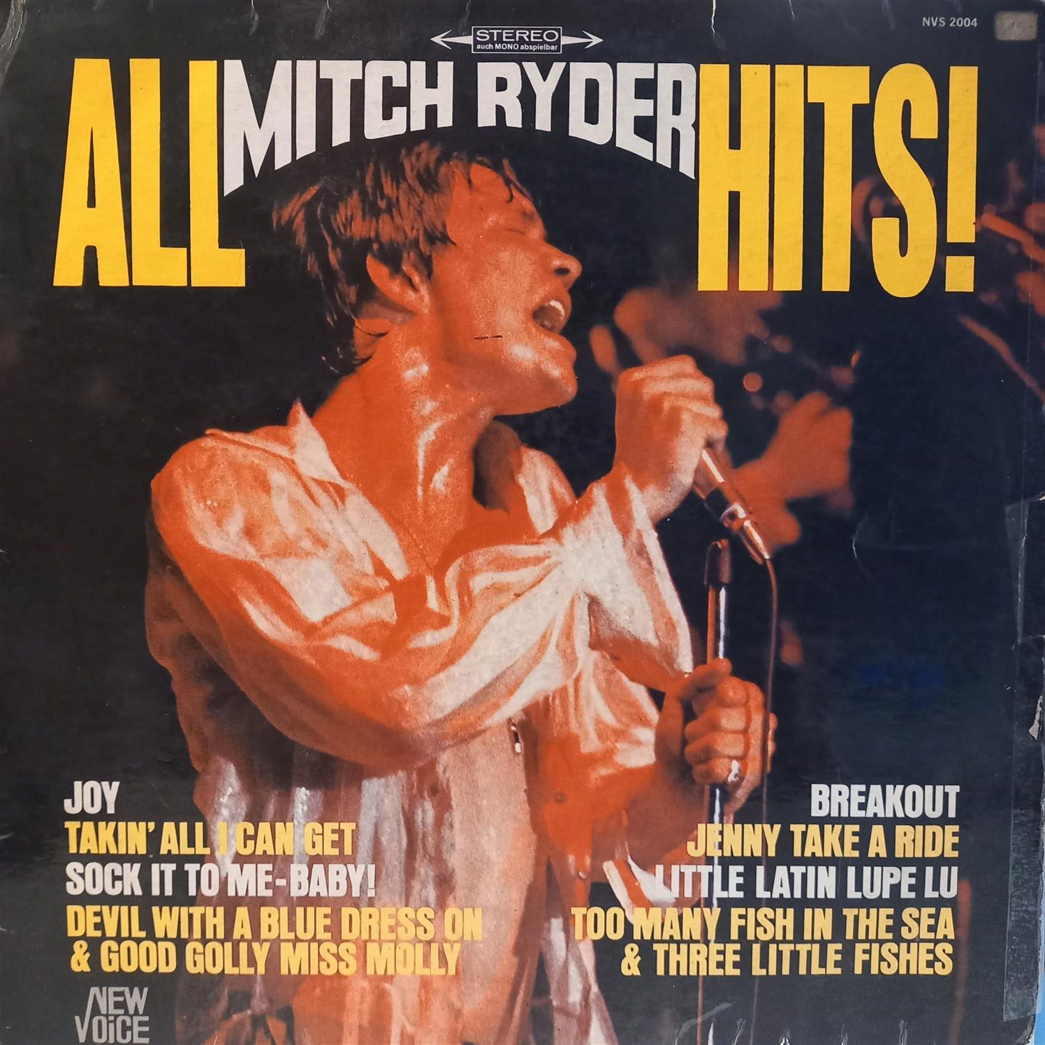 MITCH RYDERS – ALL MITCH RYDERS HITS! ON