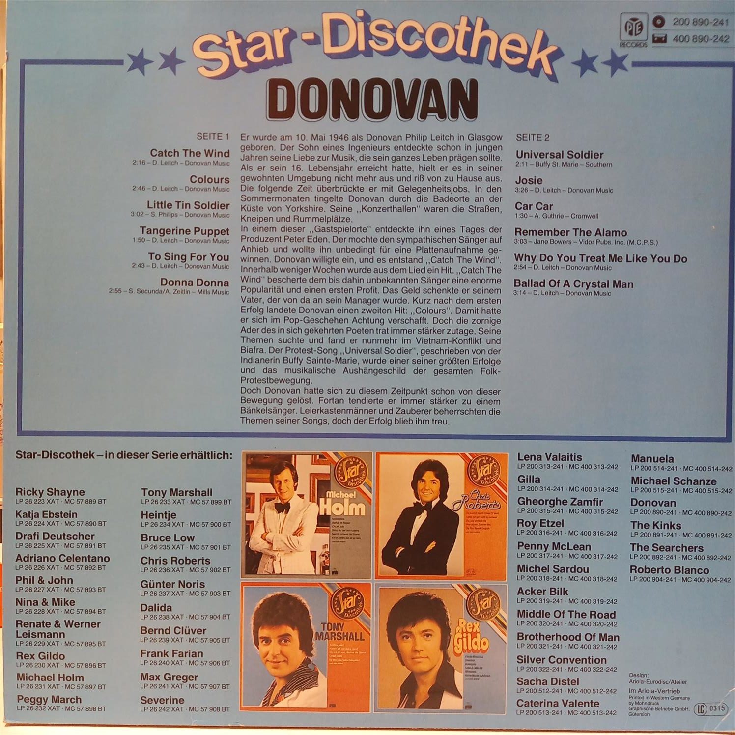 DONOVAN – STAR DISCOTHEK ARKA