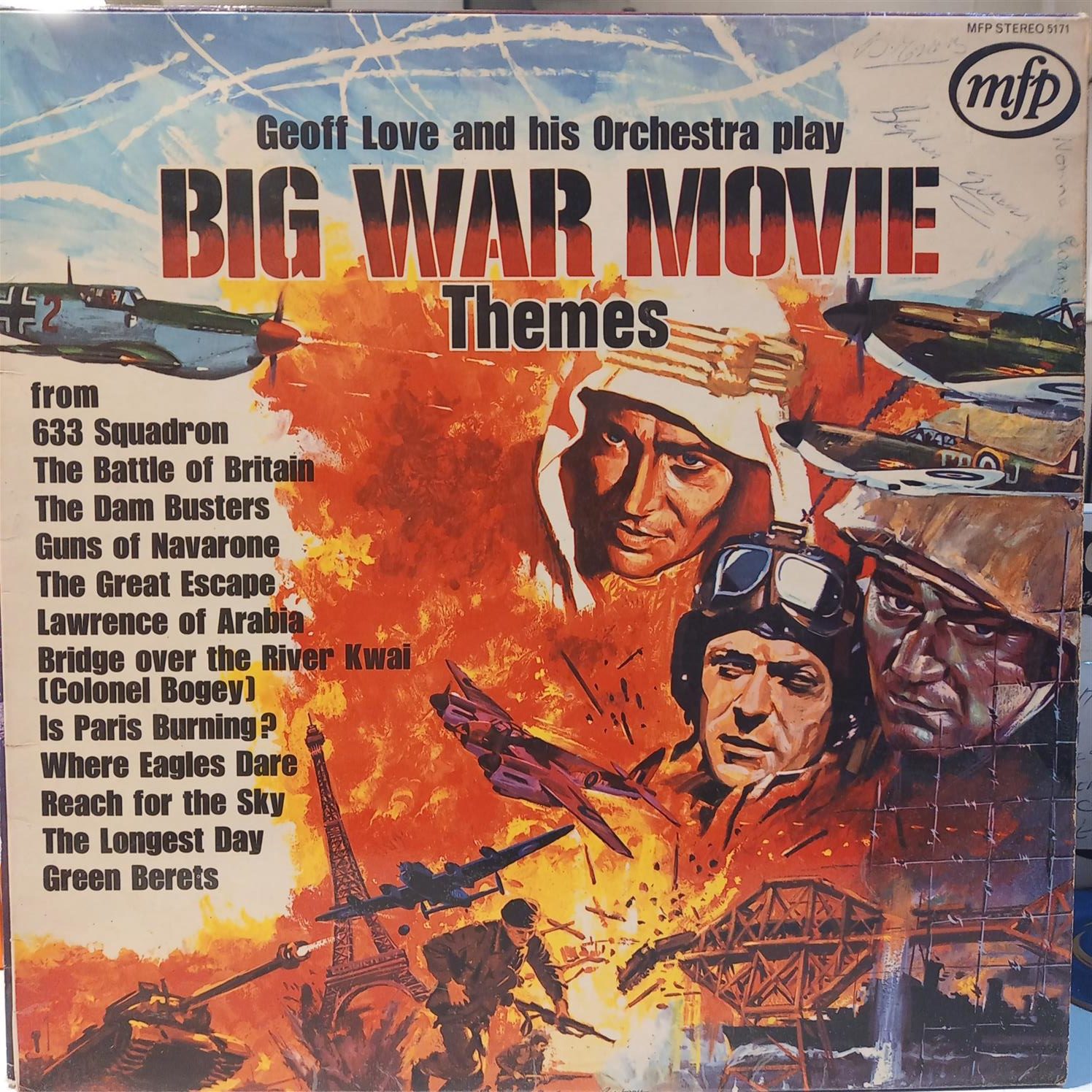 GEOFF LOVE AND HIS ORCHESTRA – BIG WAR MOVIE THEMES ON