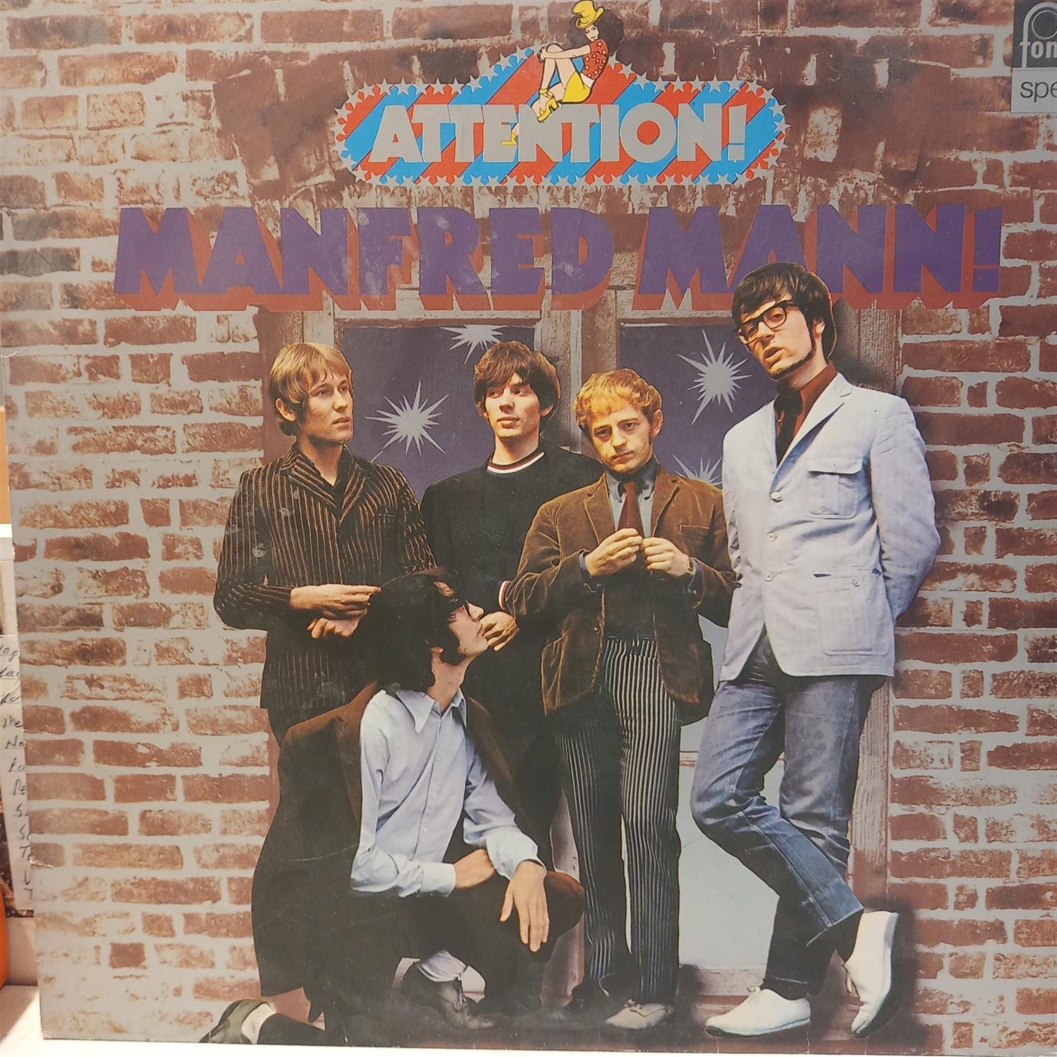 MANFRED MANN – ATTENTION! ON