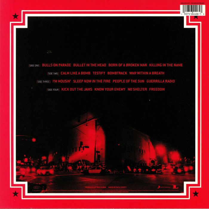 RAGE AGAINST THE MACHINE – LIVE AT THE GRAND OLYMPIC AUDITORIUM ARKA