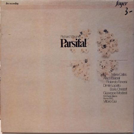 WAGNER – MARIA CALLAS – VITTORIO GUI – PARSIFAL – KONTRA RECORD STORE