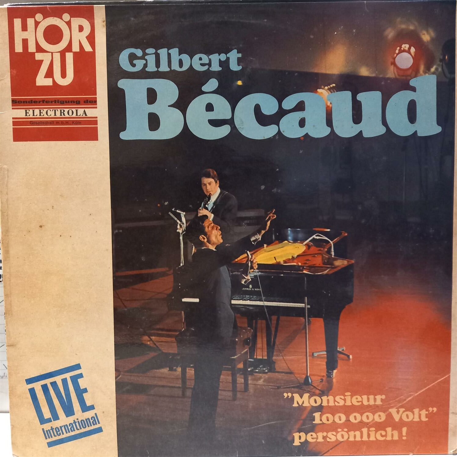 GILBERT BECAUD – LIVE INTERNATIONAL ON