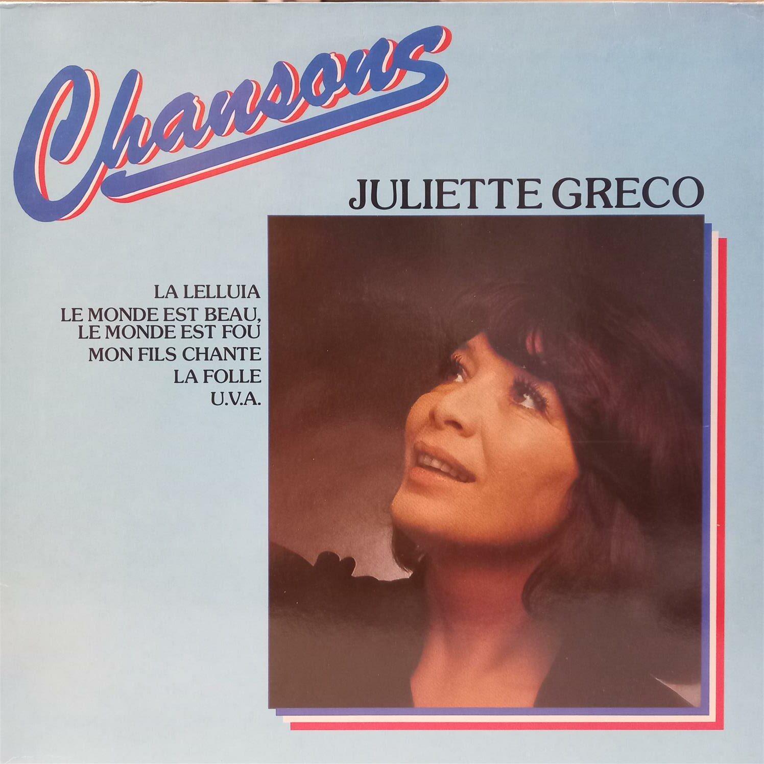 JULIETTE GRECO – CHANSONS ON