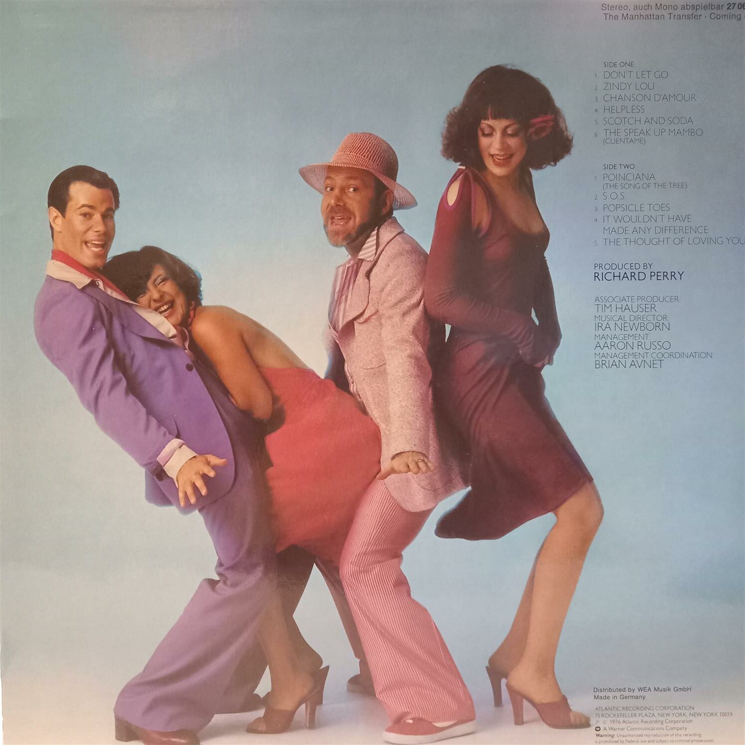 MANHATTAN TRANSFER – COMING OUT ARKA