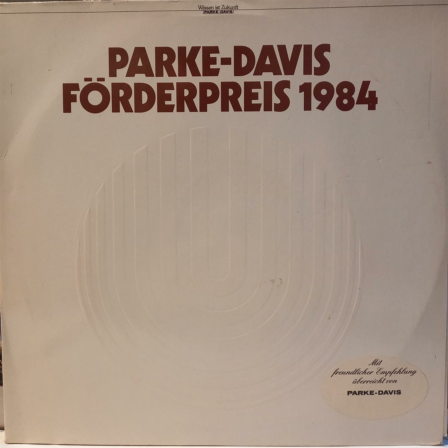 CHOPIN – BEETHOVEN – MOZART – PARKE-DAVIS FORDERPREIS 1984 ON