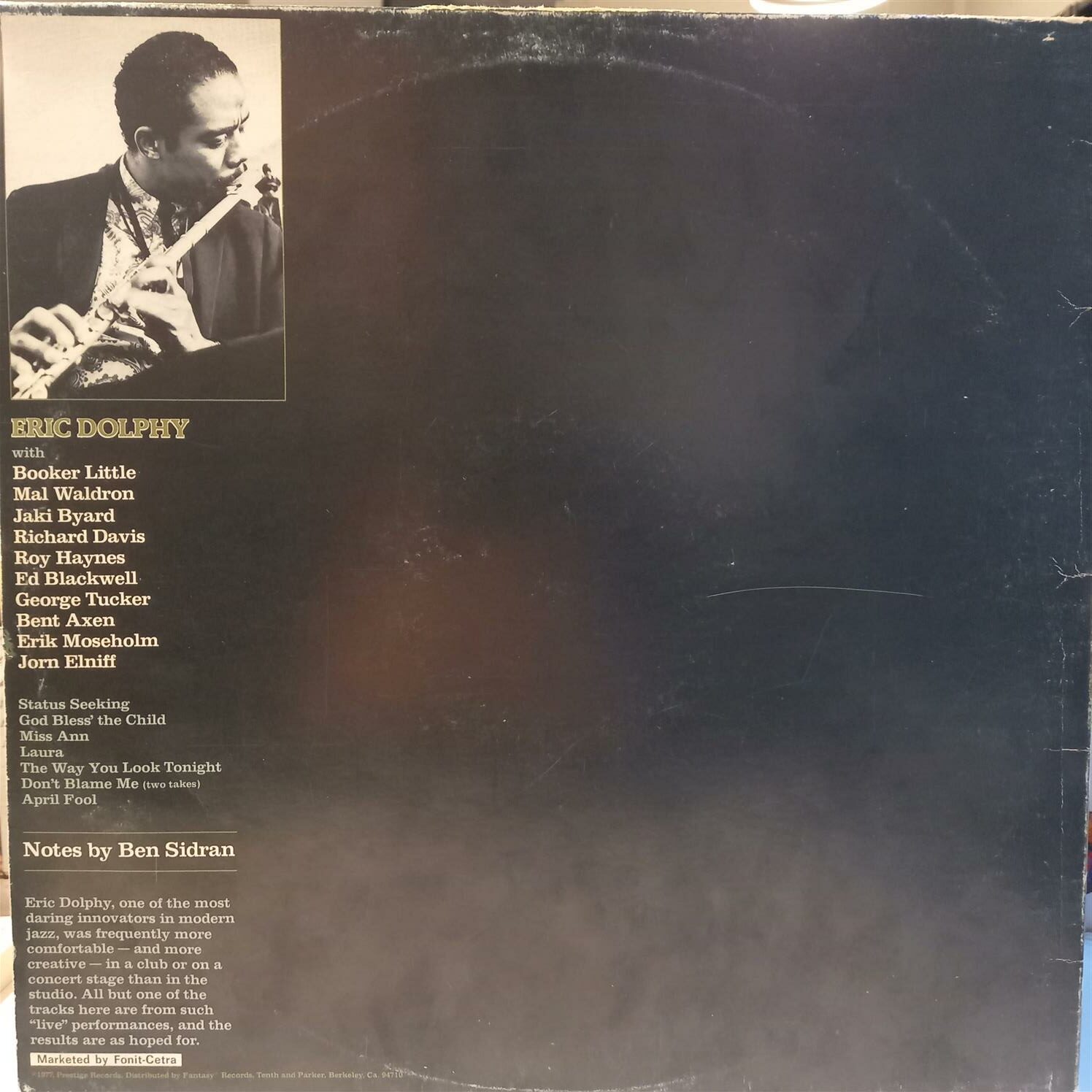 ERIC DOLPHY – STATUS ARKA