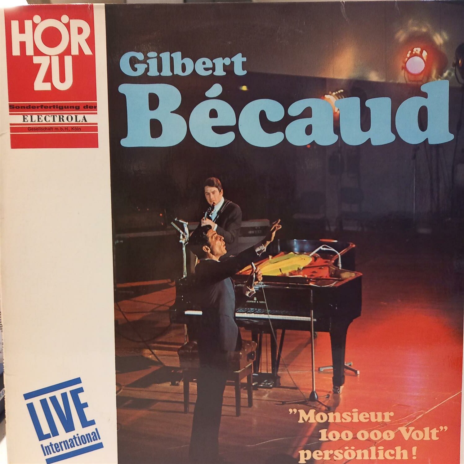 GILBERT BECAUD – LIVE INTERNATIONAL ON