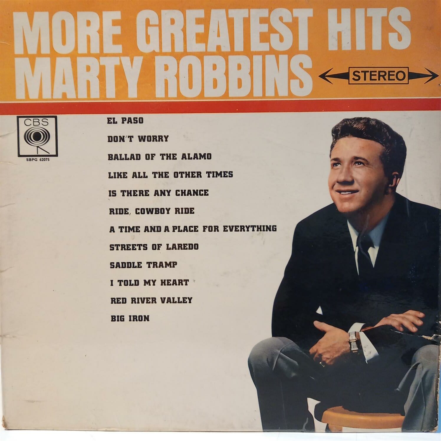 MARTY ROBBINS – MORE GREATEST HITS ON