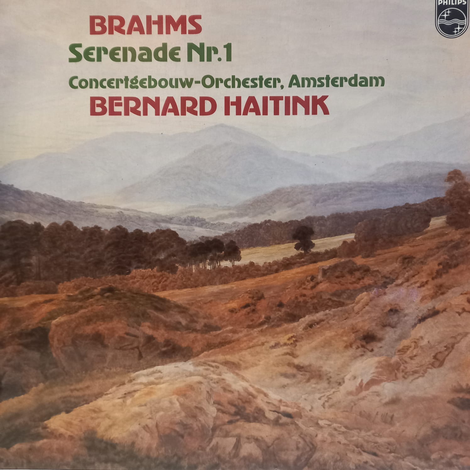 BRAHMS – BERNARD HAITINK – SERENADE NR. 1 ON