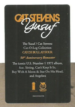 CAT STEVENS - CATCH BULL AT FOUR - Görsel 3