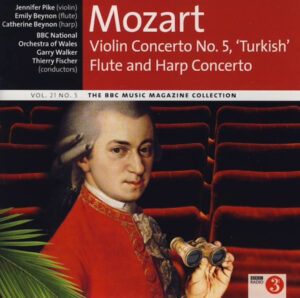 MOZART - VIOLIN CONCERTO NO 5 TURKISH - FLUTE AND HARP CONCERTO - Görsel 1