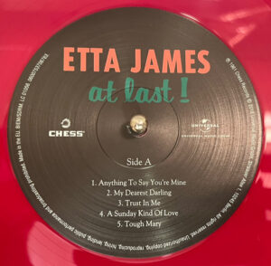 ETTA JAMES - AT LAST! (RENKLİ PLAK) - Görsel 3